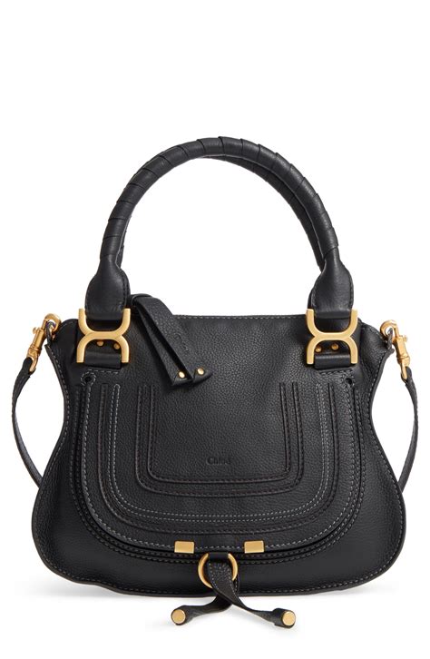 chloe marcie mini black|chloe marcie mini sale.